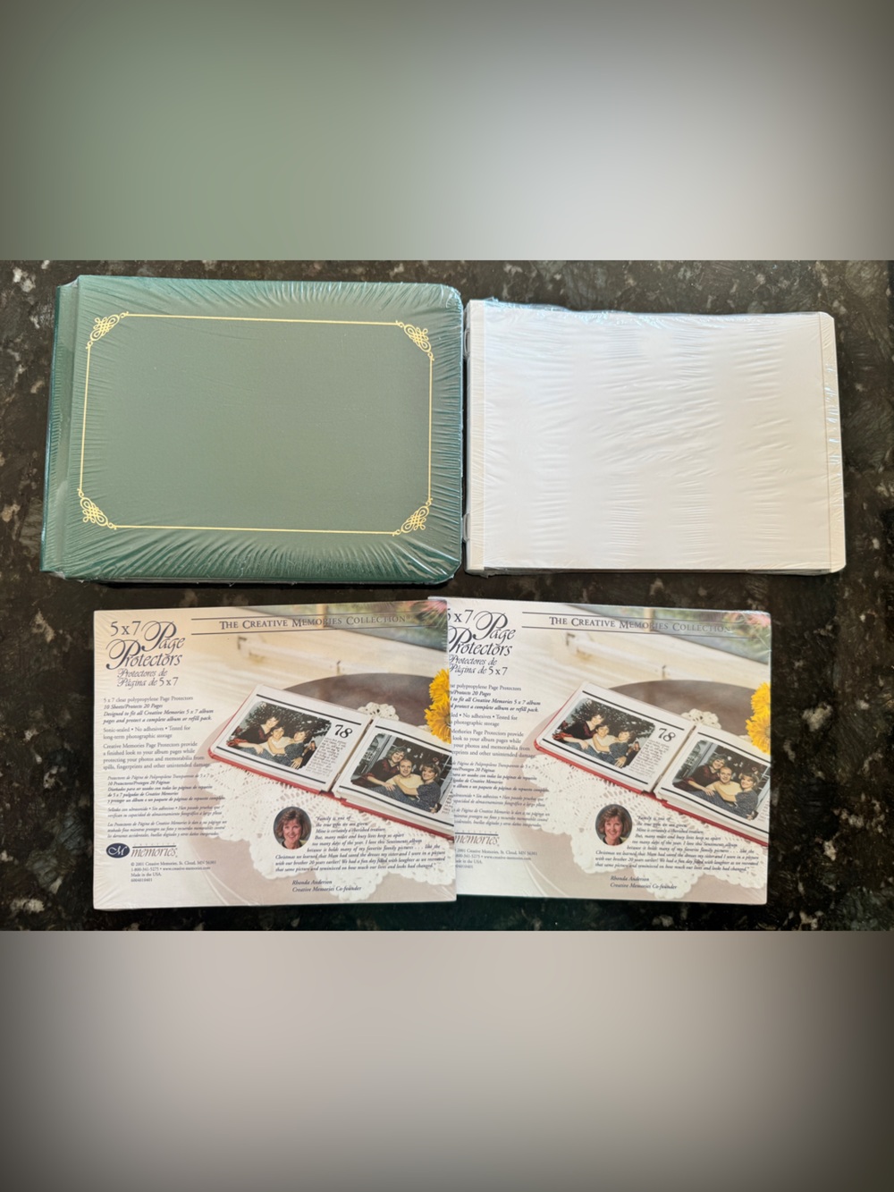 Brand new: Creative Memories 5x7 scrapbooking set